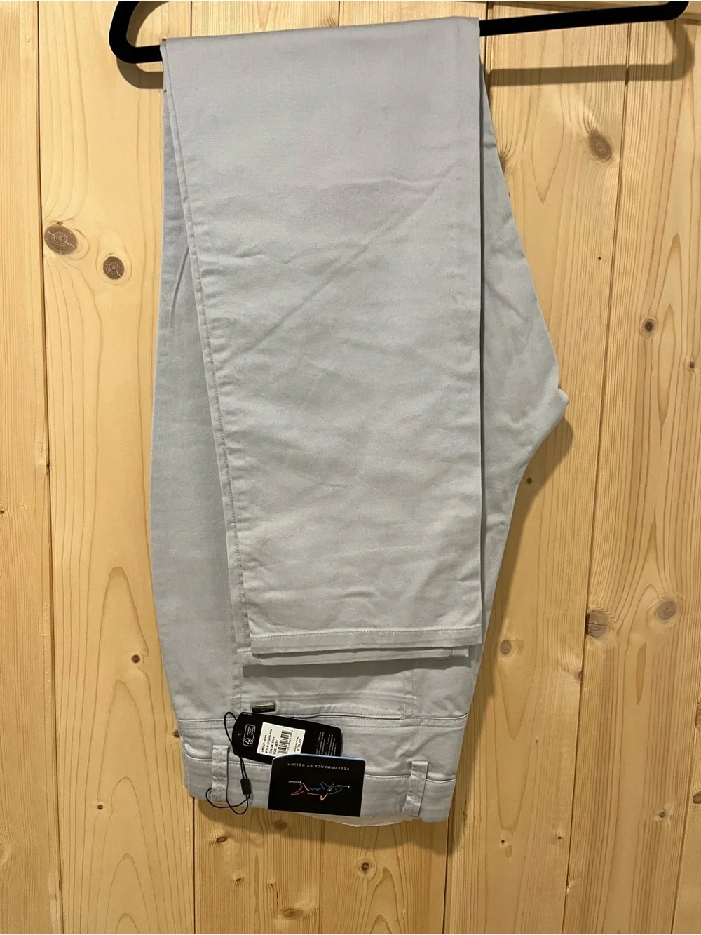 Greg Norman Collection ELEVATE SATEEN 5-POCKET PANT Shark Gray 36x32 - Picture 1 of 8
